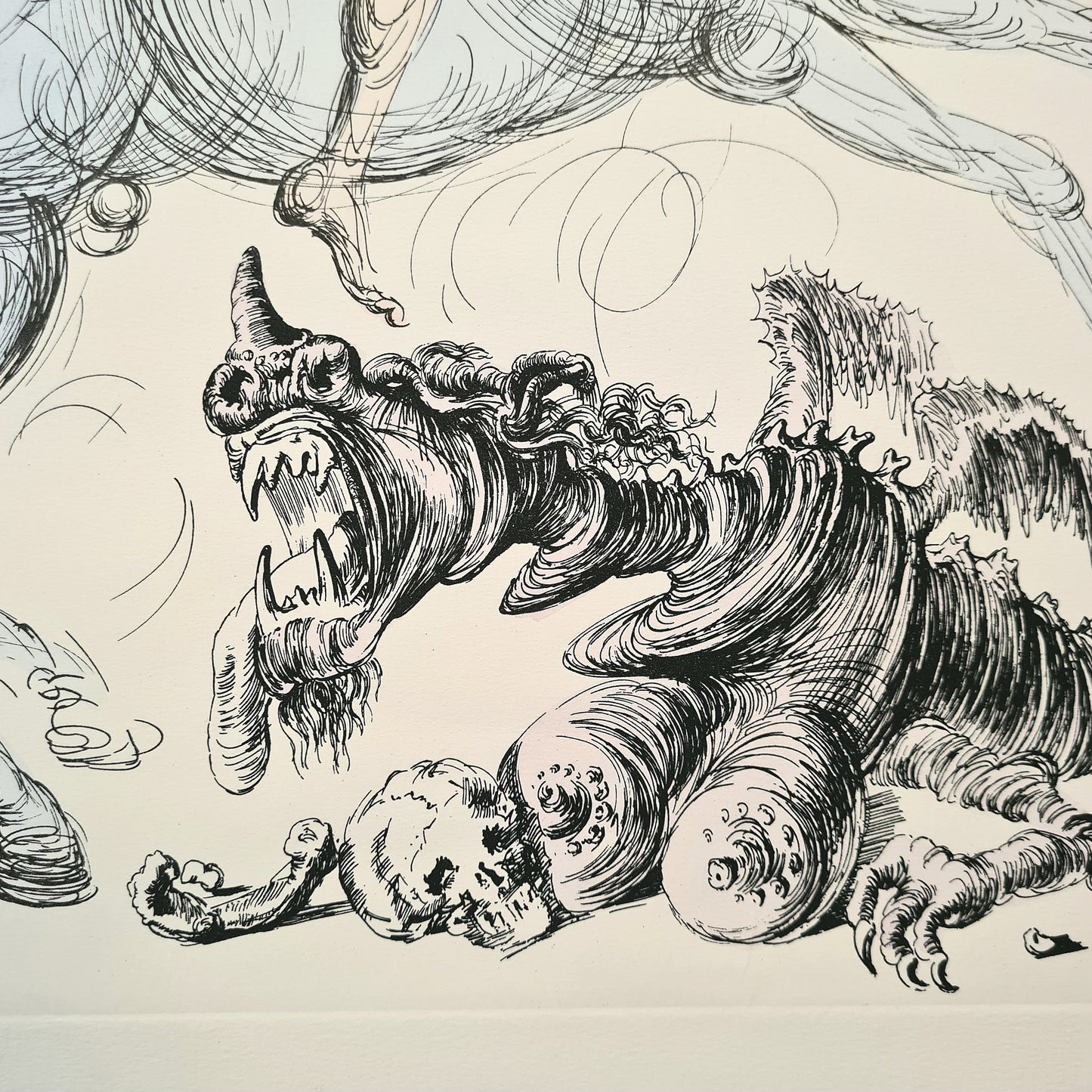 Salvador Dali - Saint Georges et le Dragon (Saint George & Dragon) 1975