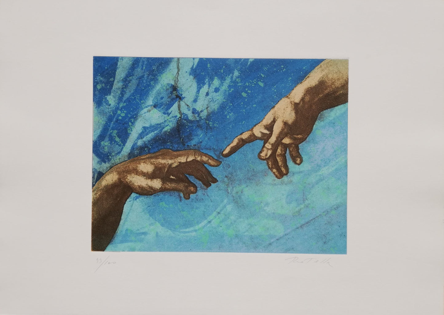 Mimmo Rotella - Giudizio universale