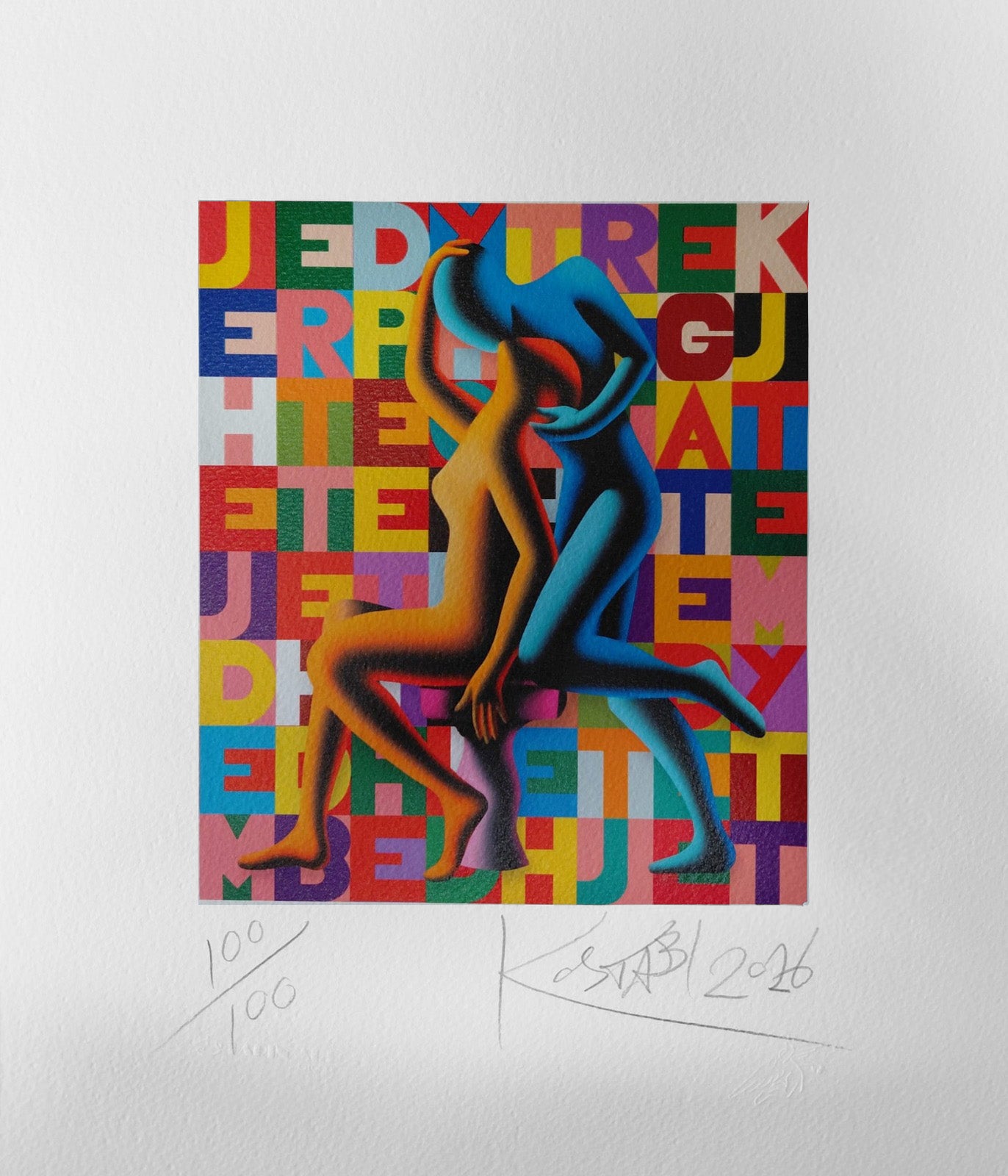 Mark Kostabi - Letters of desire