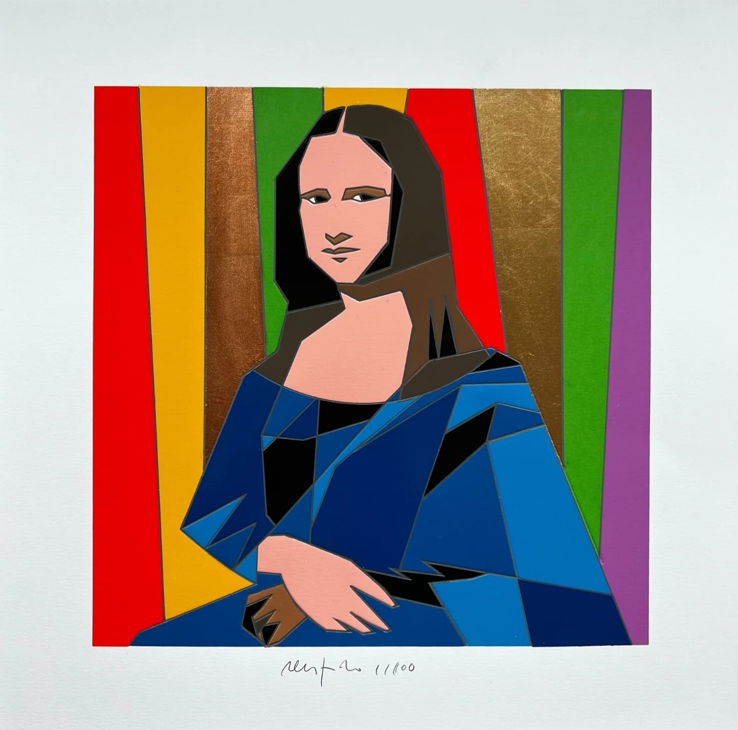 Ugo Nespolo - Quirki (Mona Lisa)