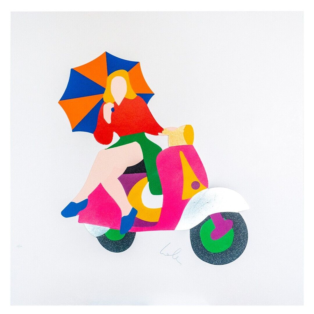 Marco Lodola – Giri in Vespa