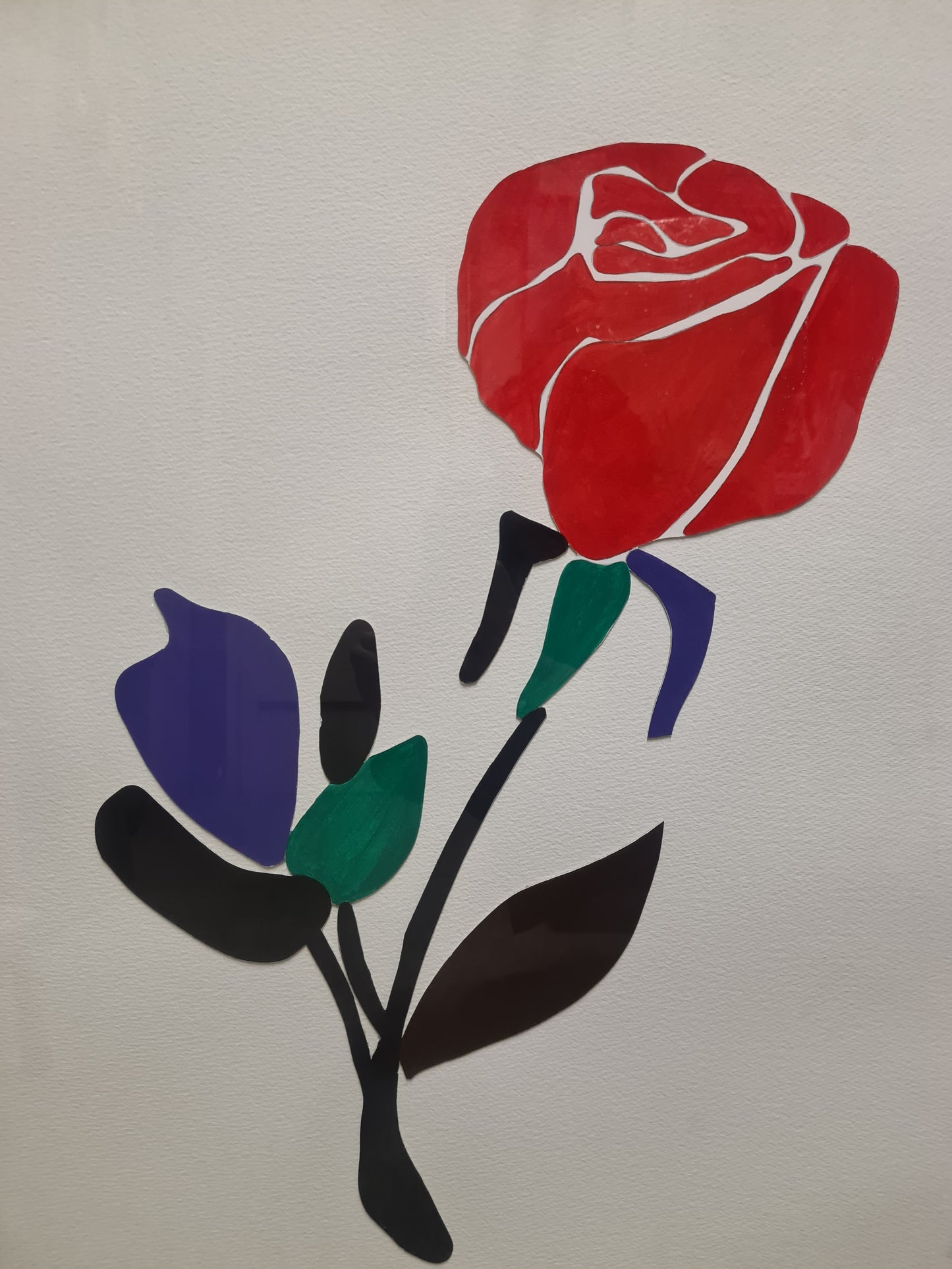 Marco Lodola - Rosa rossa