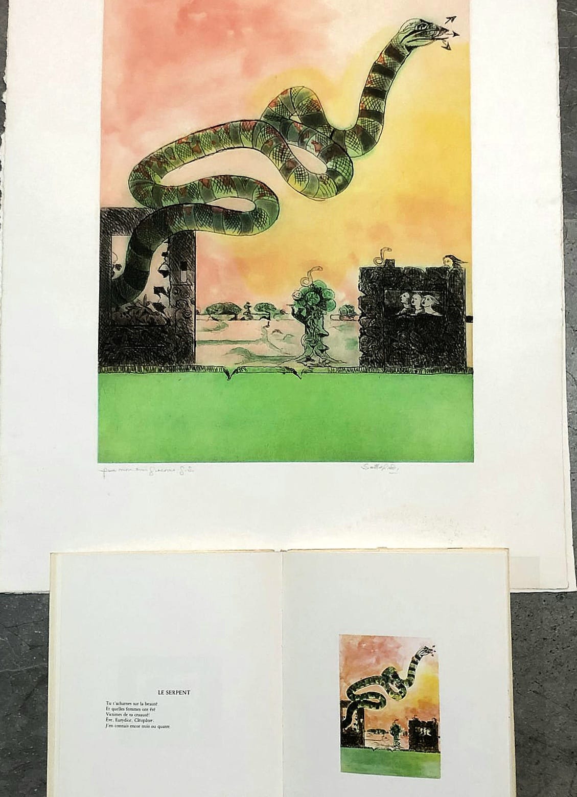 Graham Vivian Sutherland - Le Serpent