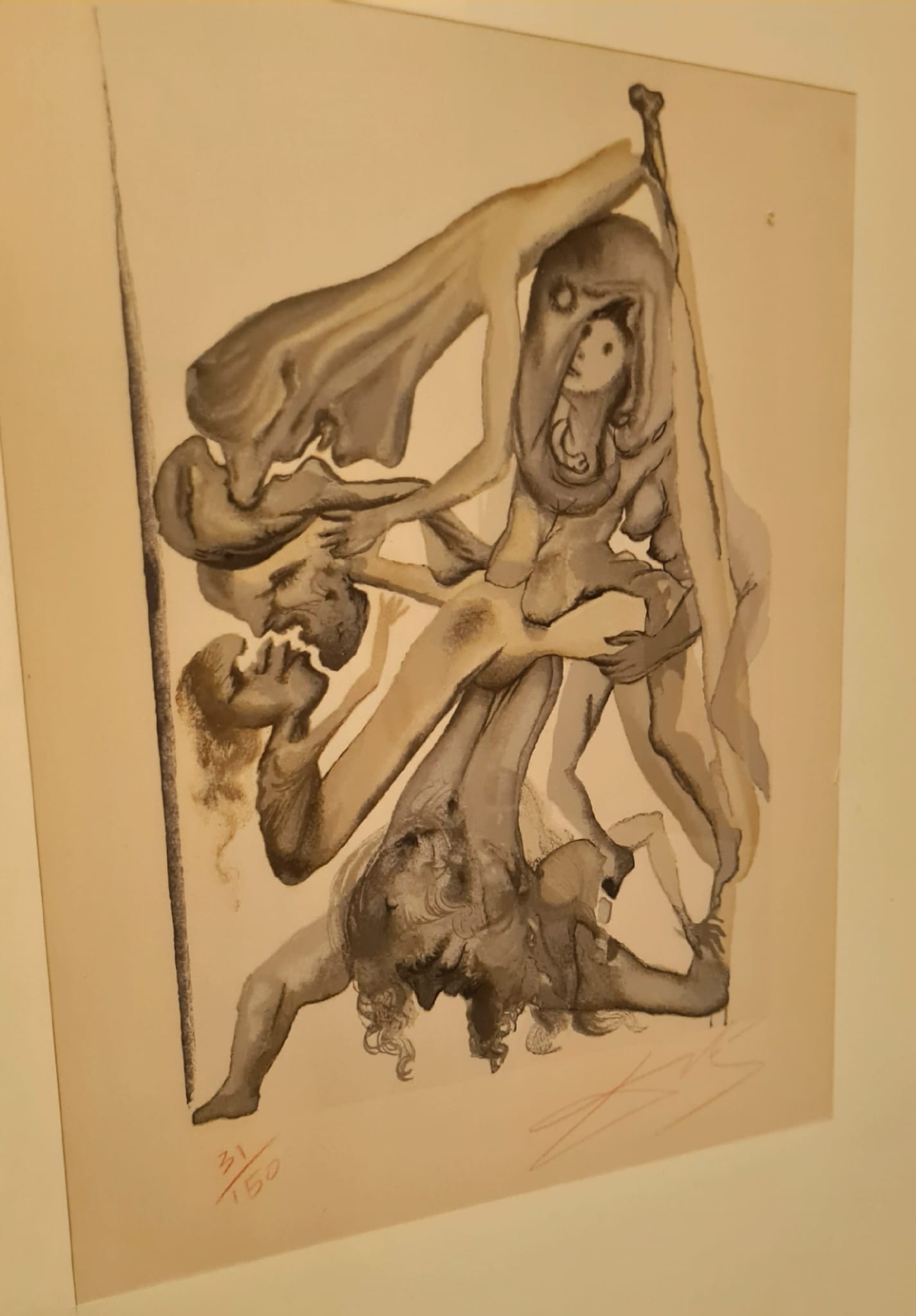 Salvador Dali - The Divine Comedy, Hell: Canto 4 (Limbo)