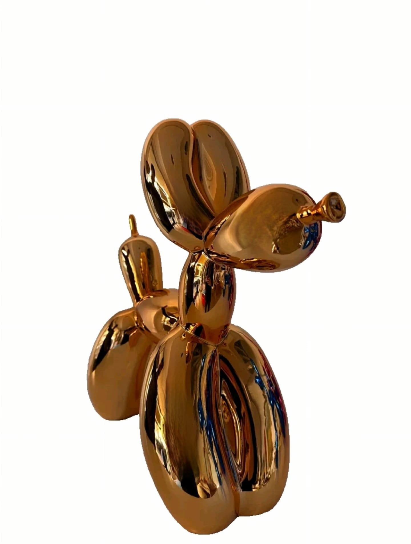 Jeff Koons - Balloon Dog L Resin (Orange gold)