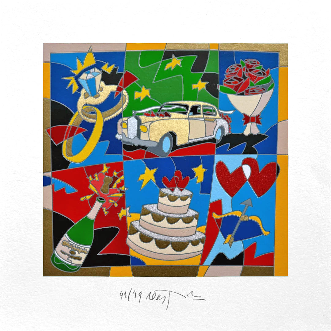 Ugo Nespolo - Crown of life