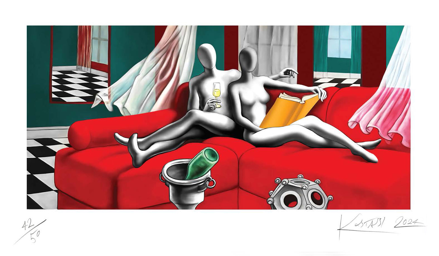 Mark Kostabi - Elegance in enlightenment