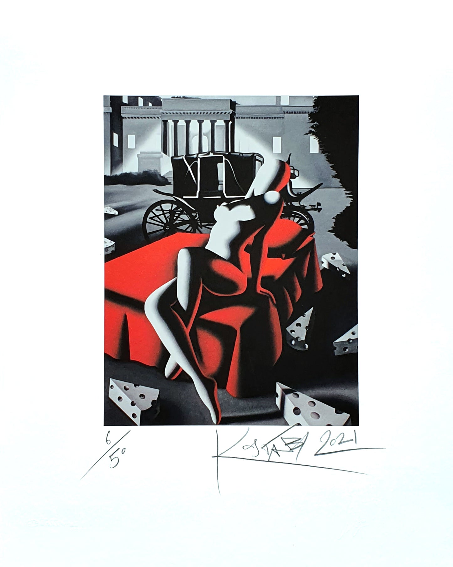 Mark Kostabi - Desire in Treia