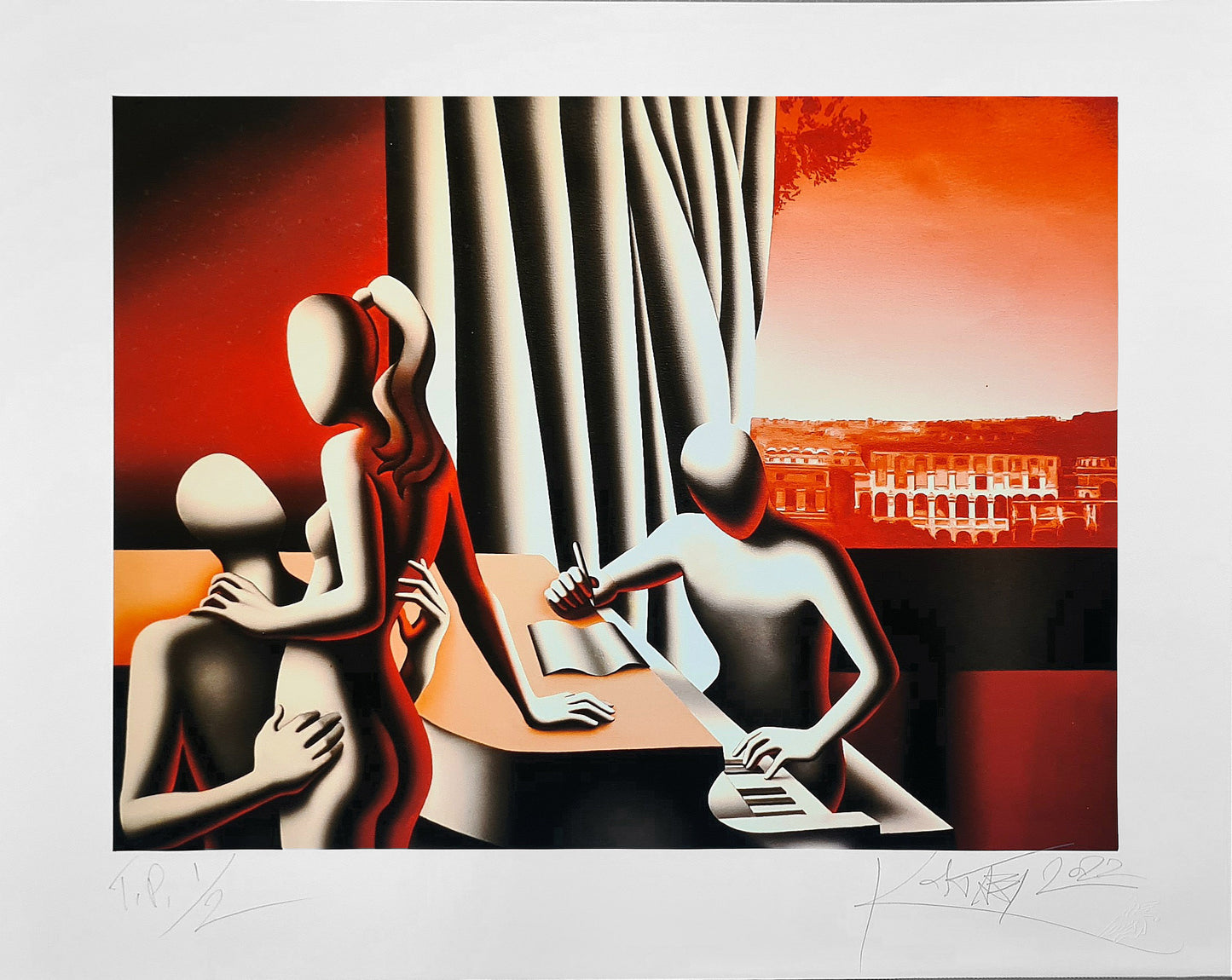 Mark Kostabi - Notes for Scarlett 