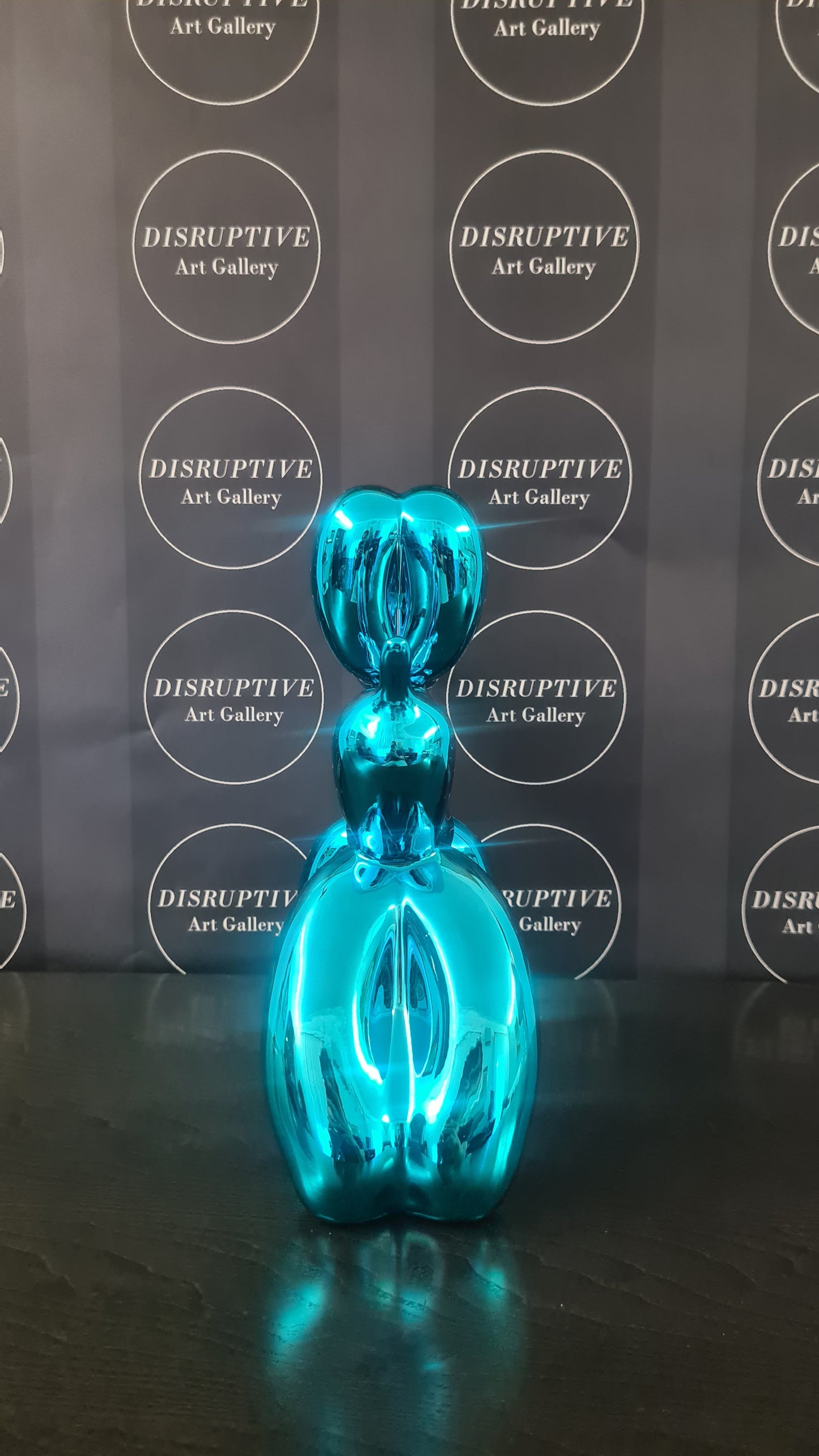 Jeff Koons - Balloon Dog L Resin (Blue Mint) Special Offer