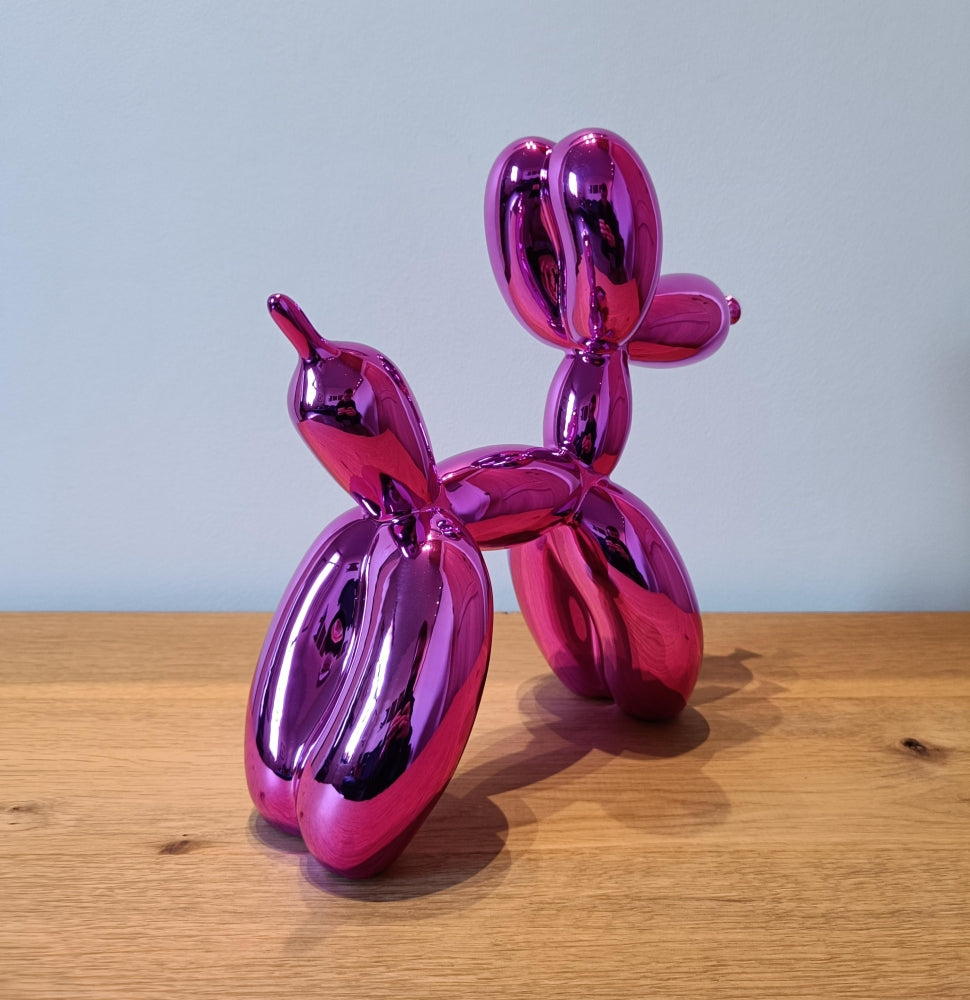 Jeff Koons  - Balloon Dog L Resin (Pink)