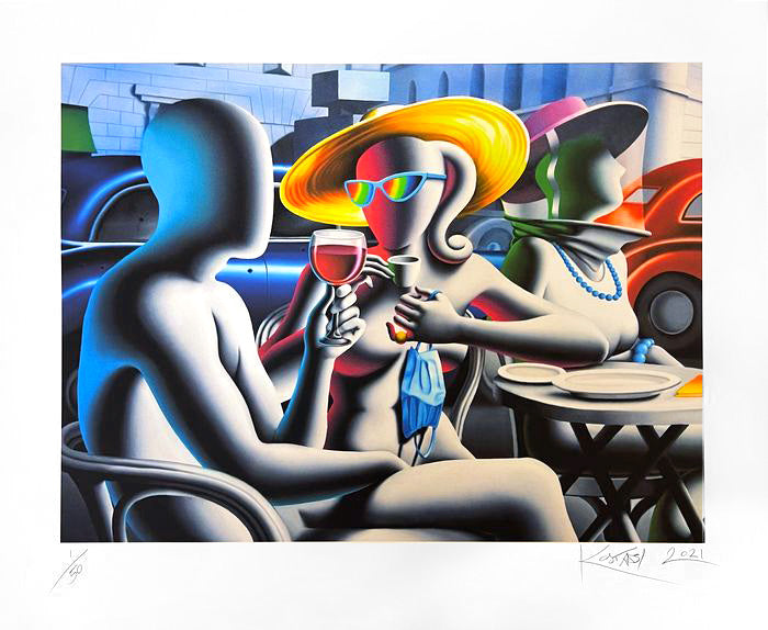 Mark Kostabi - Glamour at noon