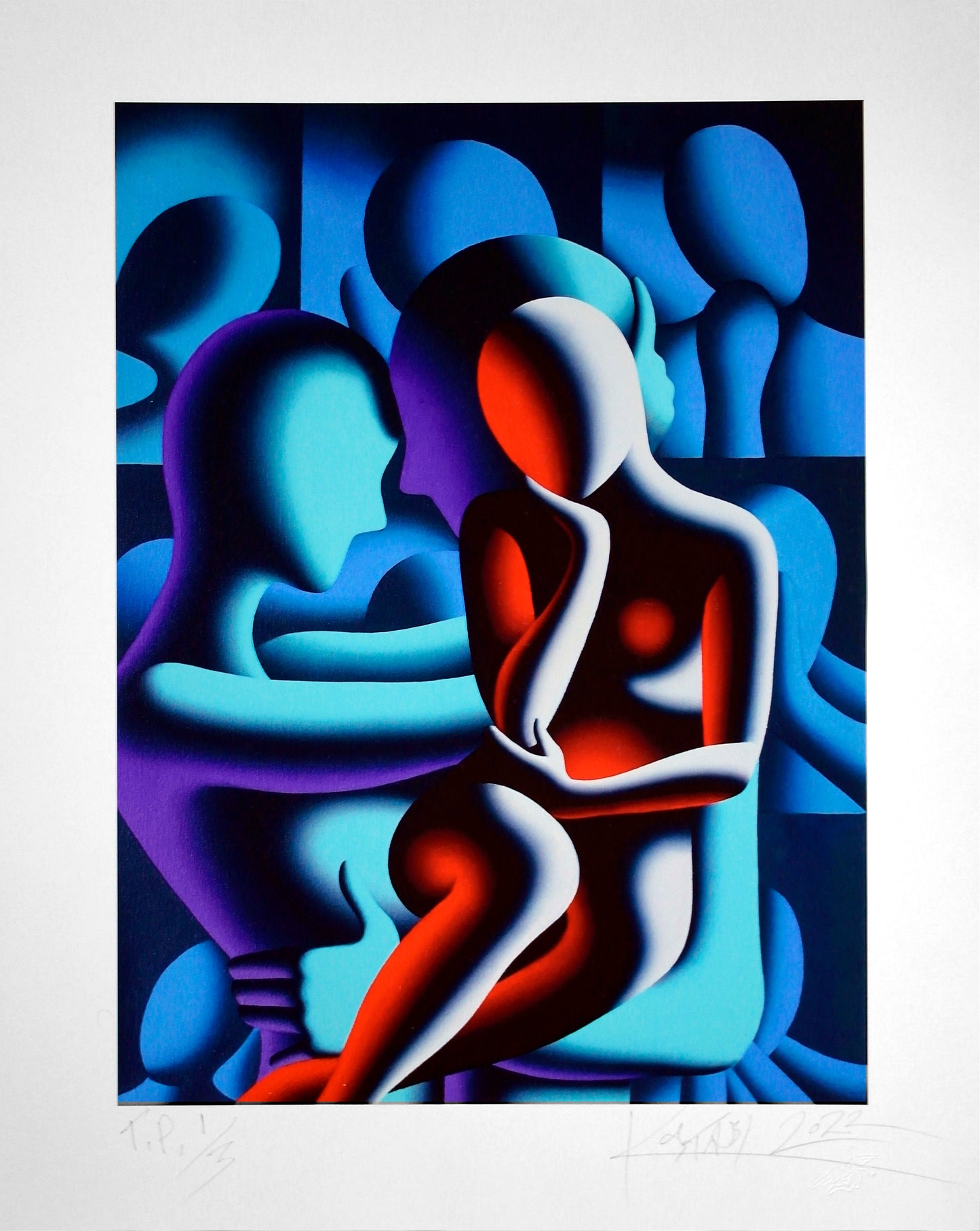 Mark Kostabi - Contemplation Memory