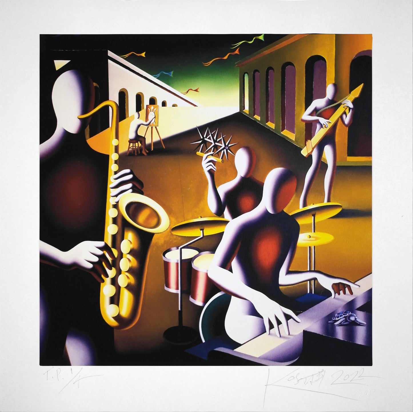 Mark Kostabi - Metaphysical Harmony