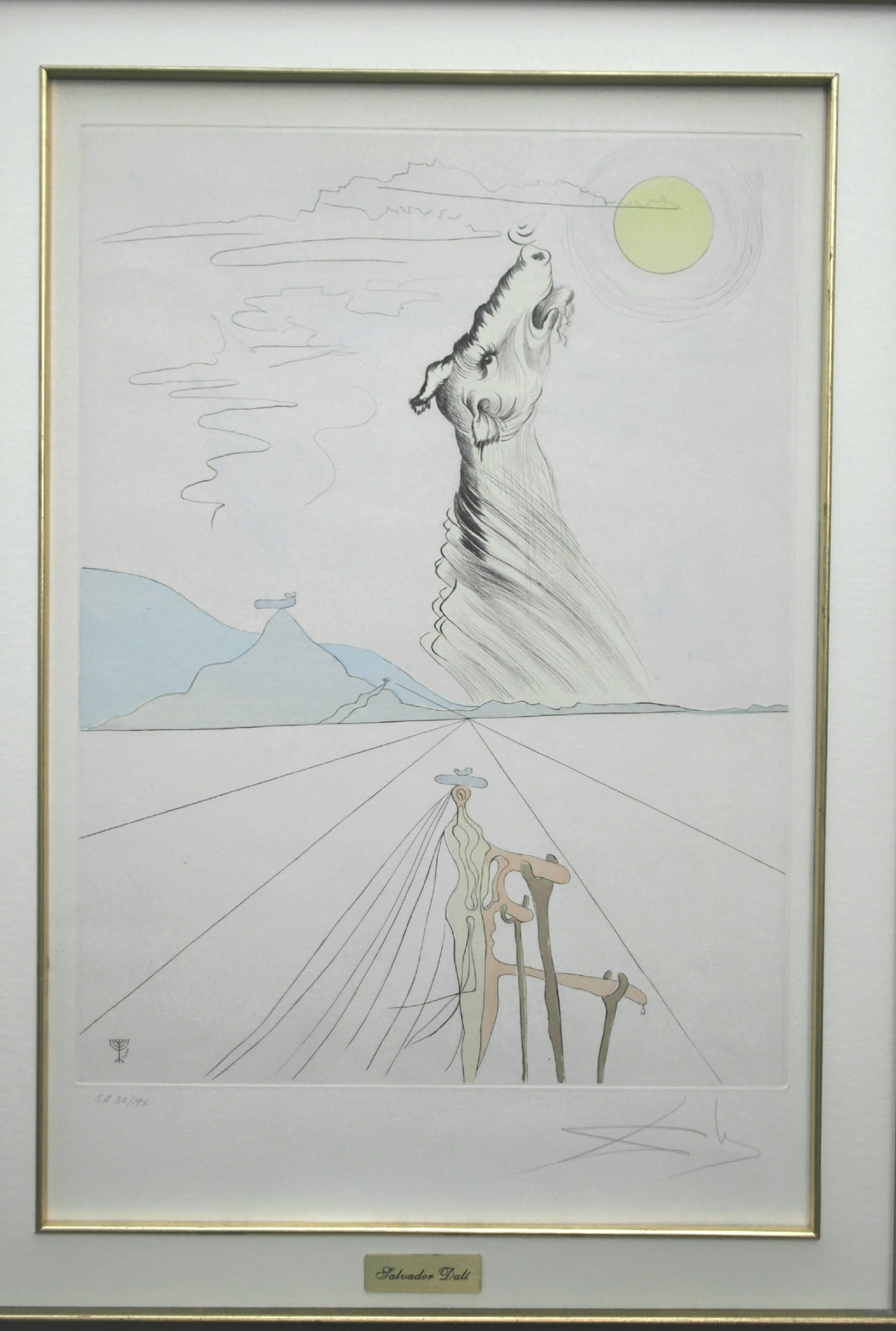 Salvador Dali - Benjamin (from the "Twelve Tribes of Israel") 1972