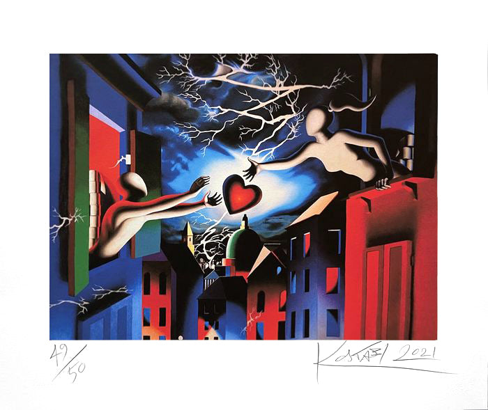 Mark Kostabi - Reaching out (nocturnal passion)