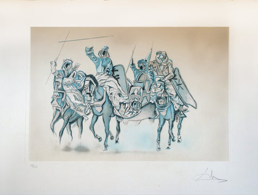 Salvador Dali - The Battle of Tetouan