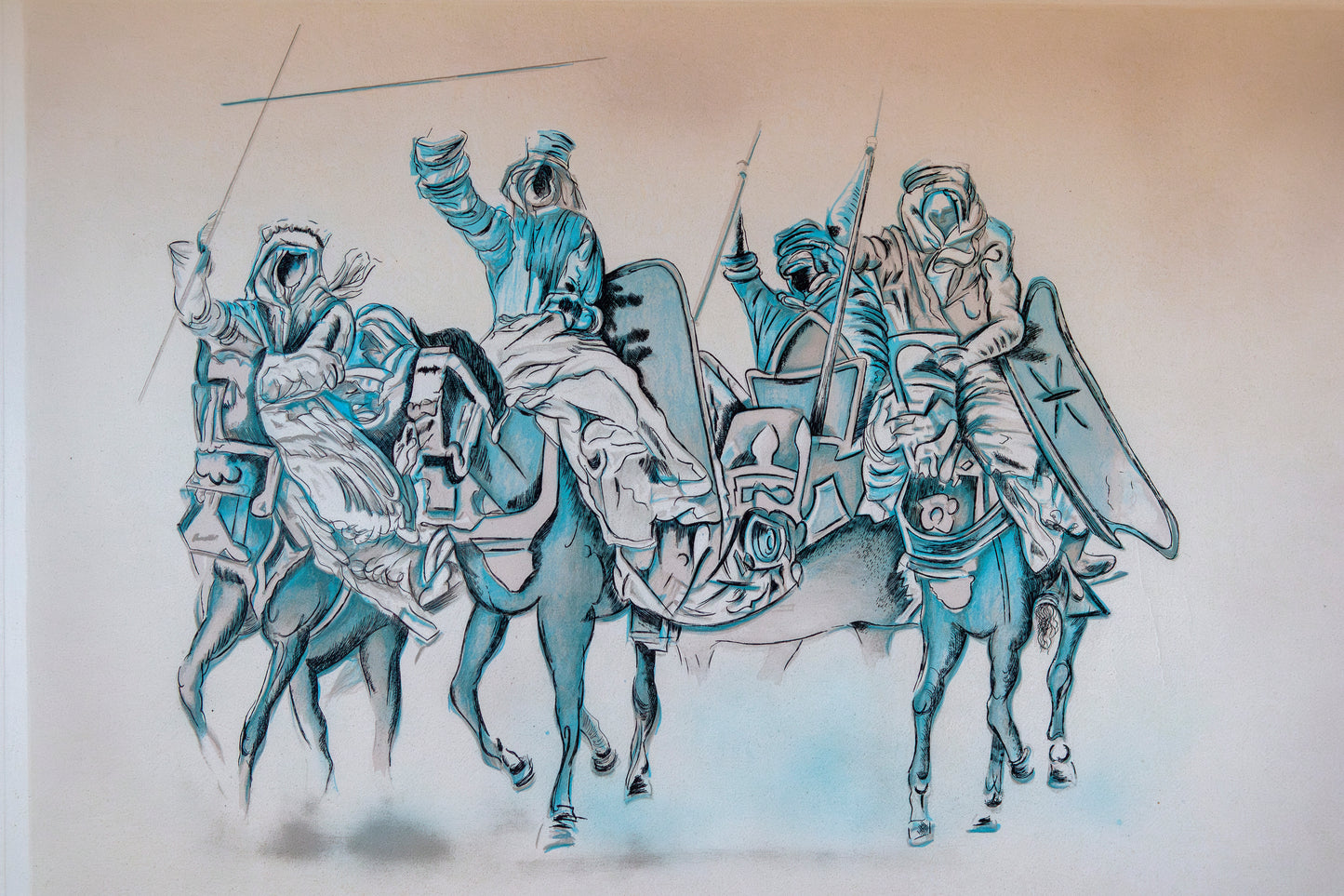 Salvador Dali - The Battle of Tetouan