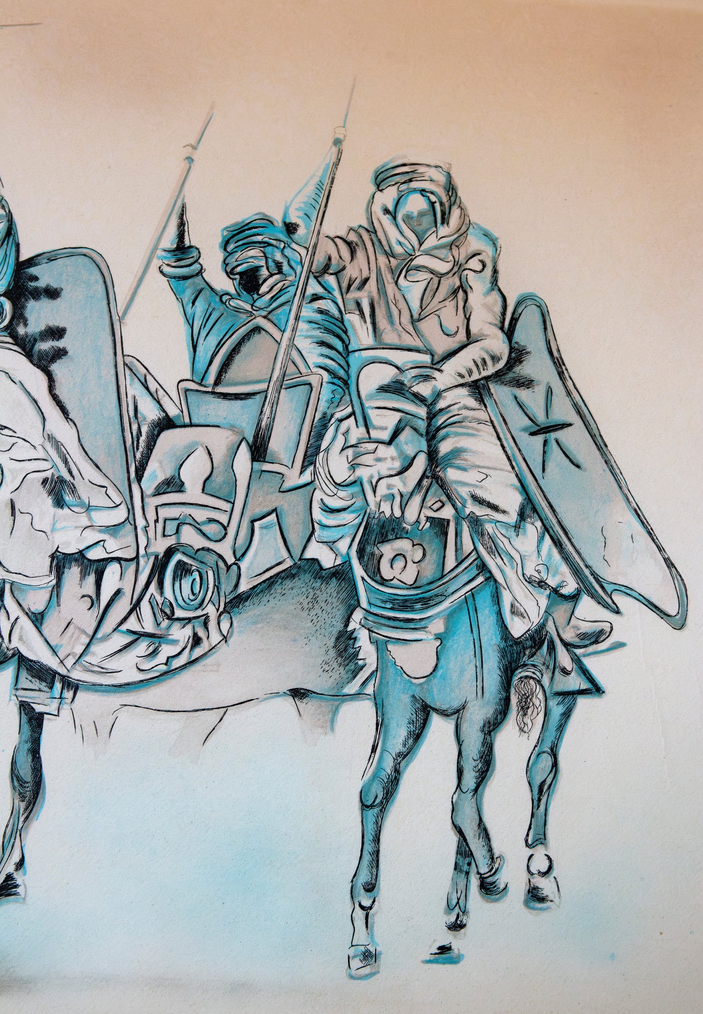 Salvador Dali - The Battle of Tetouan