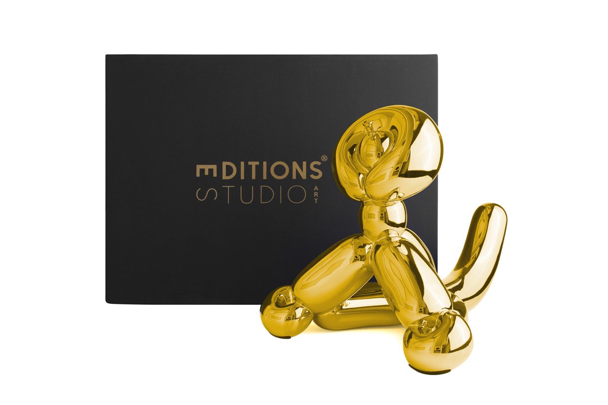 Jeff Koons - Balloon Monkey L (Gold)