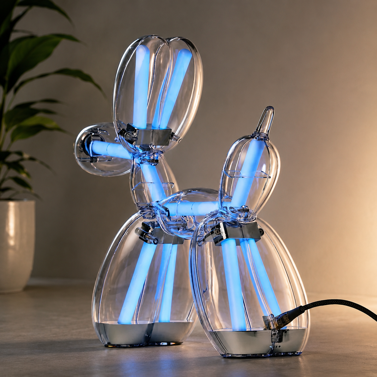 Jeff Koons  - Balloon Dog Lamp