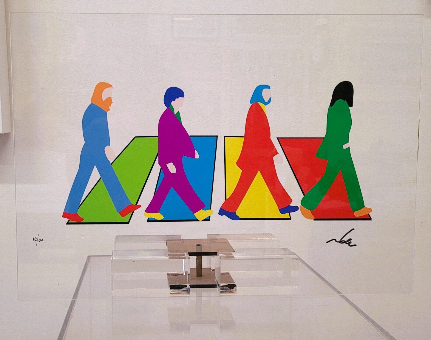 Marco Lodola – Abbey Road (plexiglass)