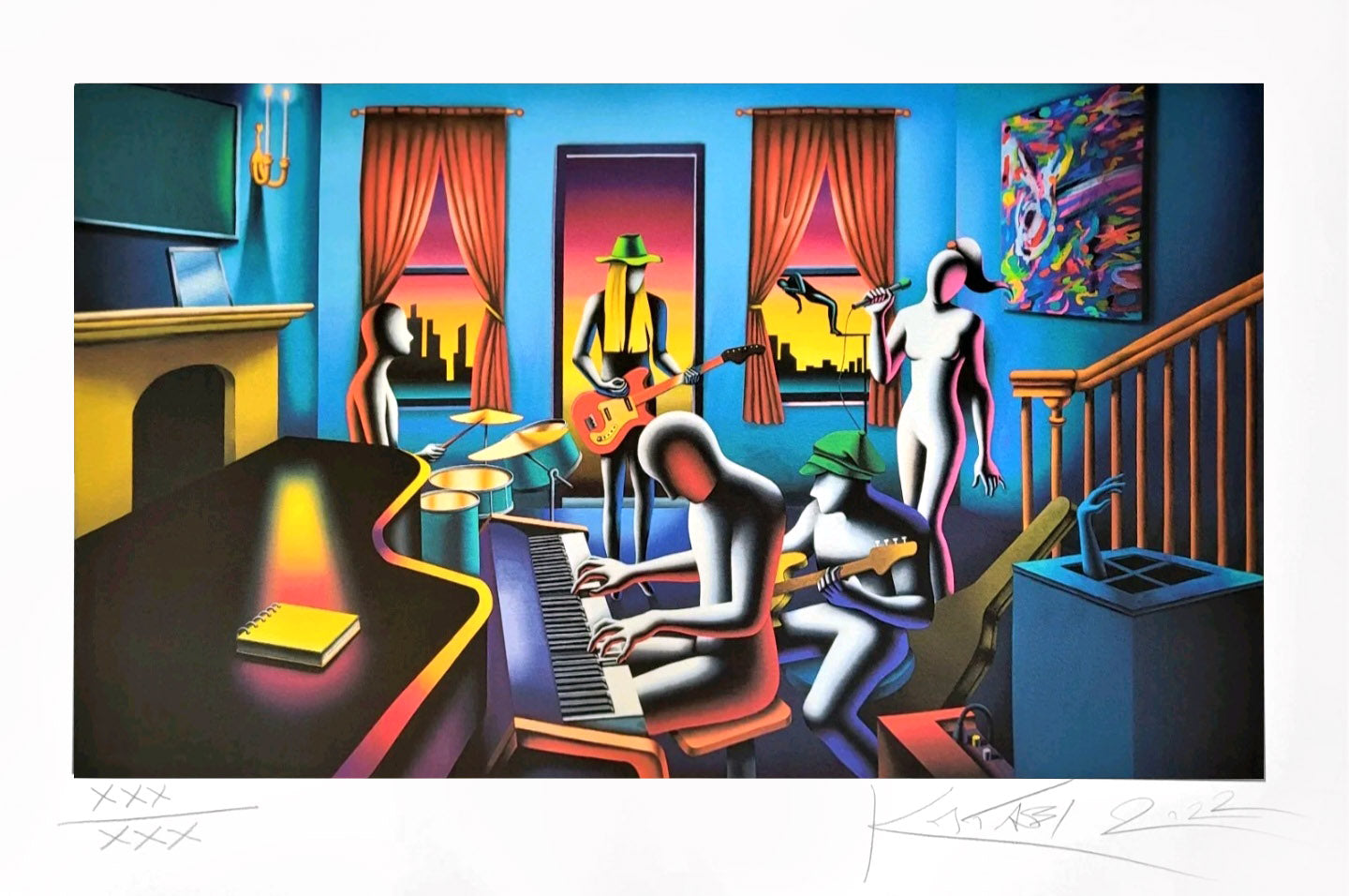 Mark Kostabi - The mystic chords of memory