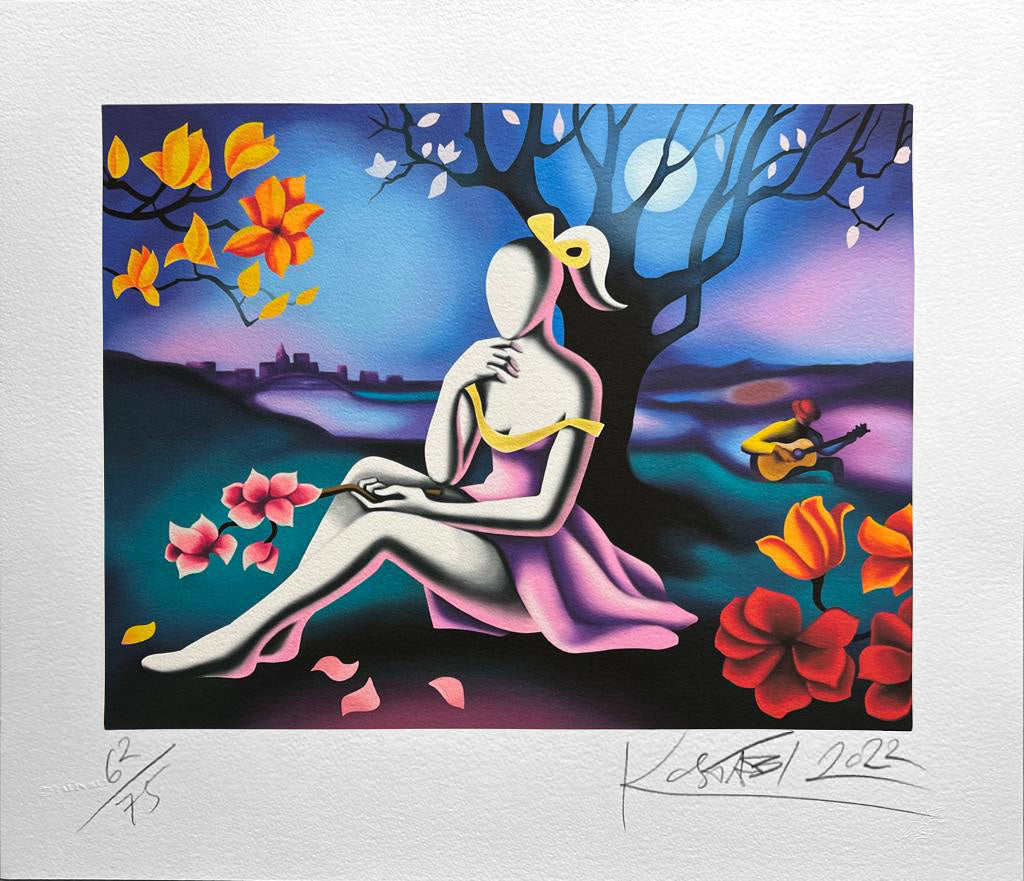 Mark Kostabi - Moonlight and Magnolia