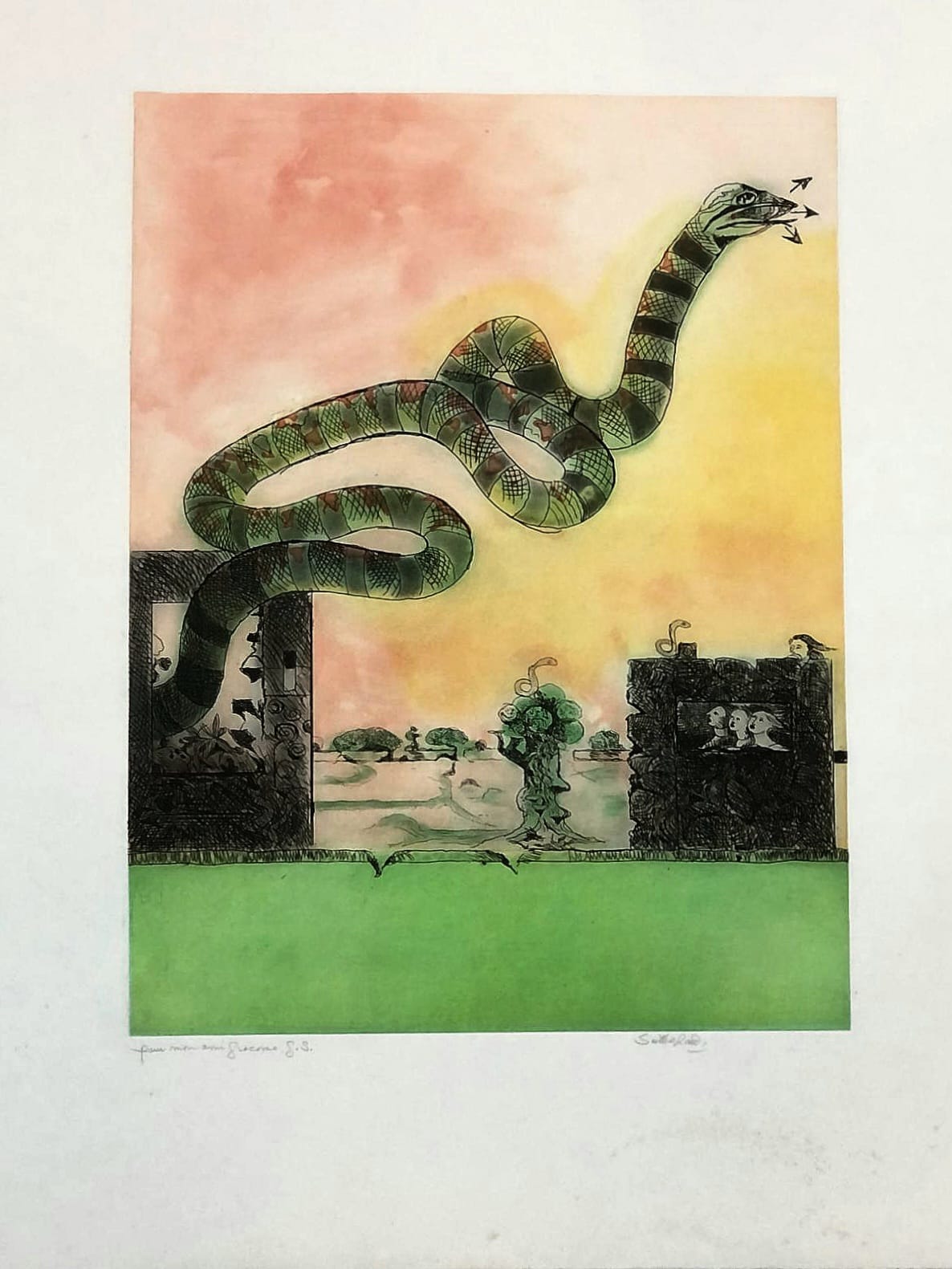 Graham Vivian Sutherland - Le Serpent