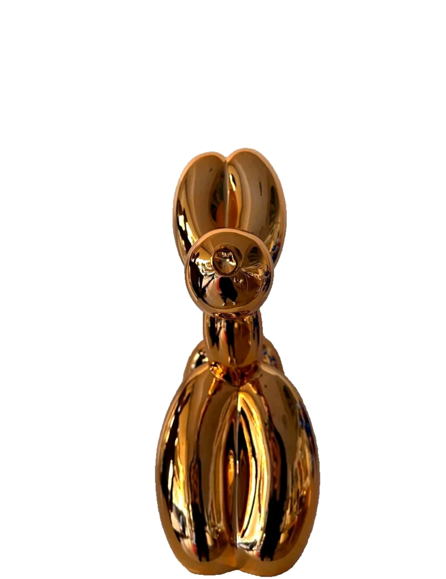 Jeff Koons - Balloon Dog L Resin (Orange gold)