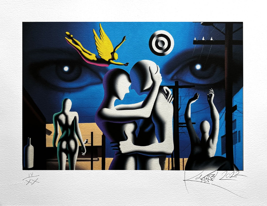 Mark Kostabi - The alternating current of desire