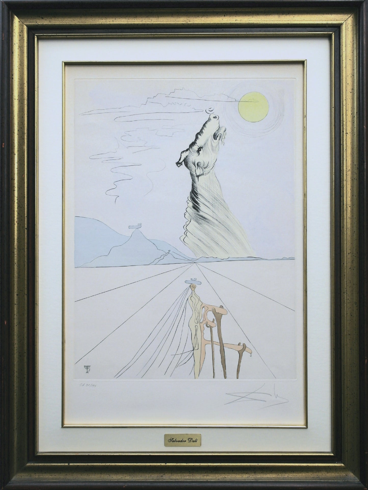 Salvador Dali - Benjamin (from the "Twelve Tribes of Israel") 1972
