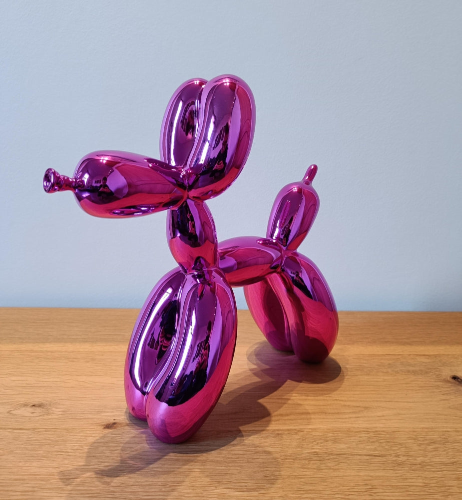 Jeff Koons  - Balloon Dog L Resin (Pink)