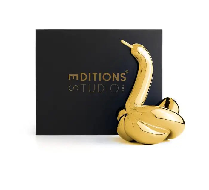 Jeff Koons - Balloon Swan L Resin (Gold)