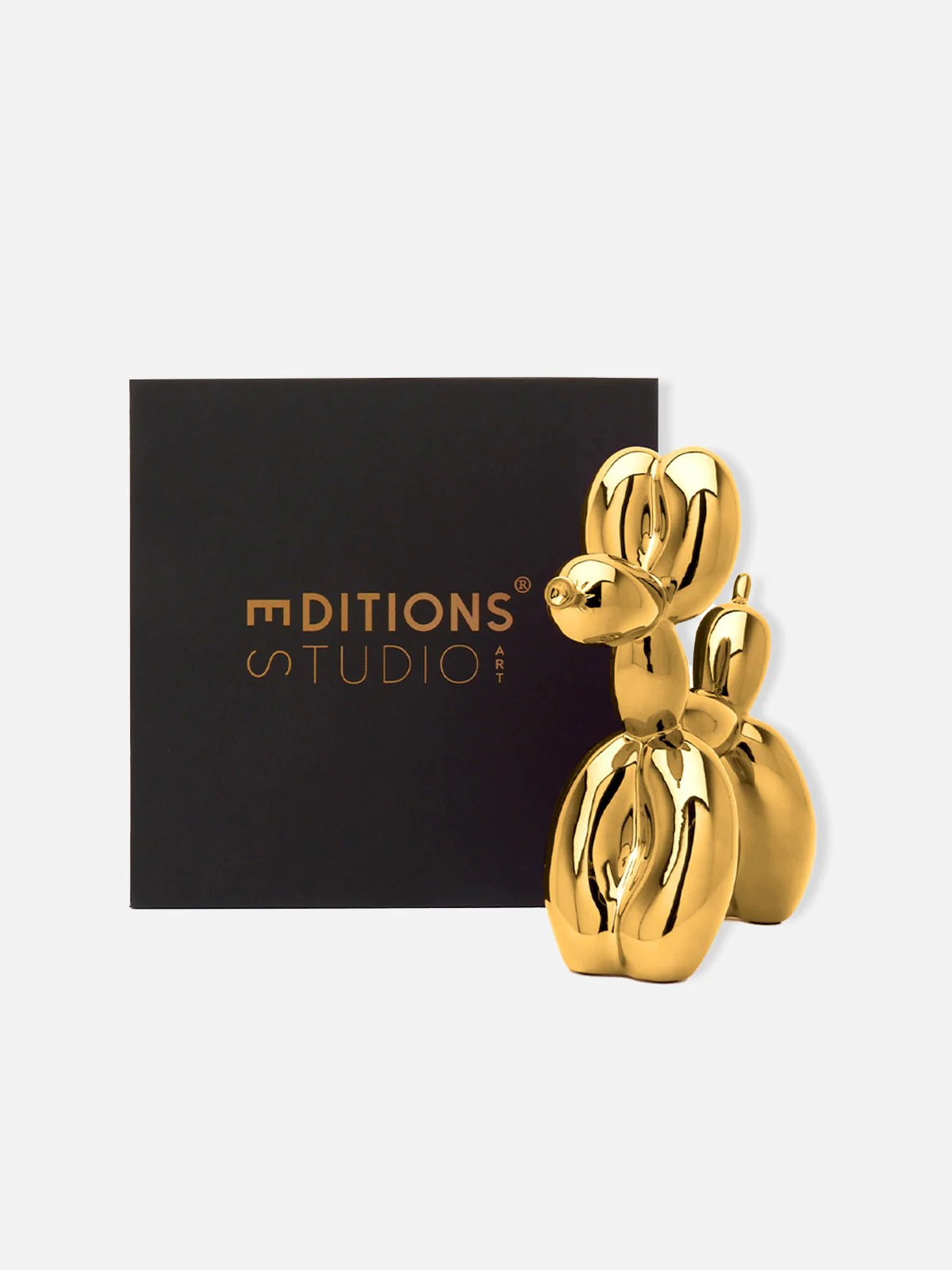 Jeff Koons  - Balloon Dog L Resina (Gold)