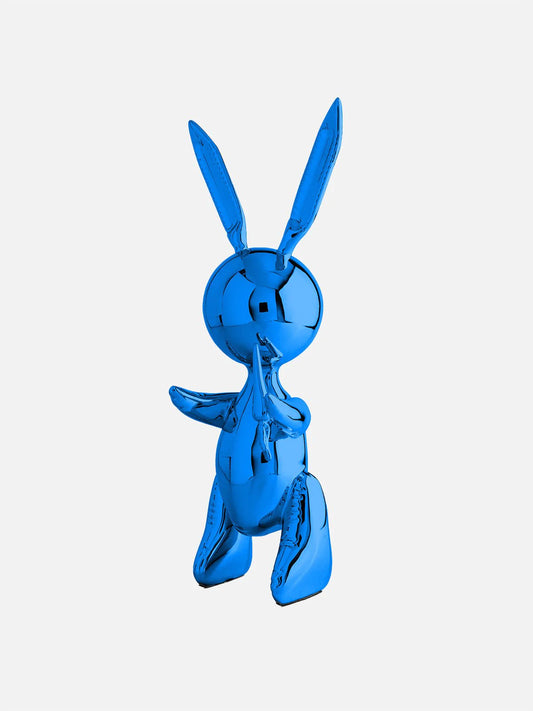 Jeff Koons - Balloon Rabbit XL Metal (Blue)