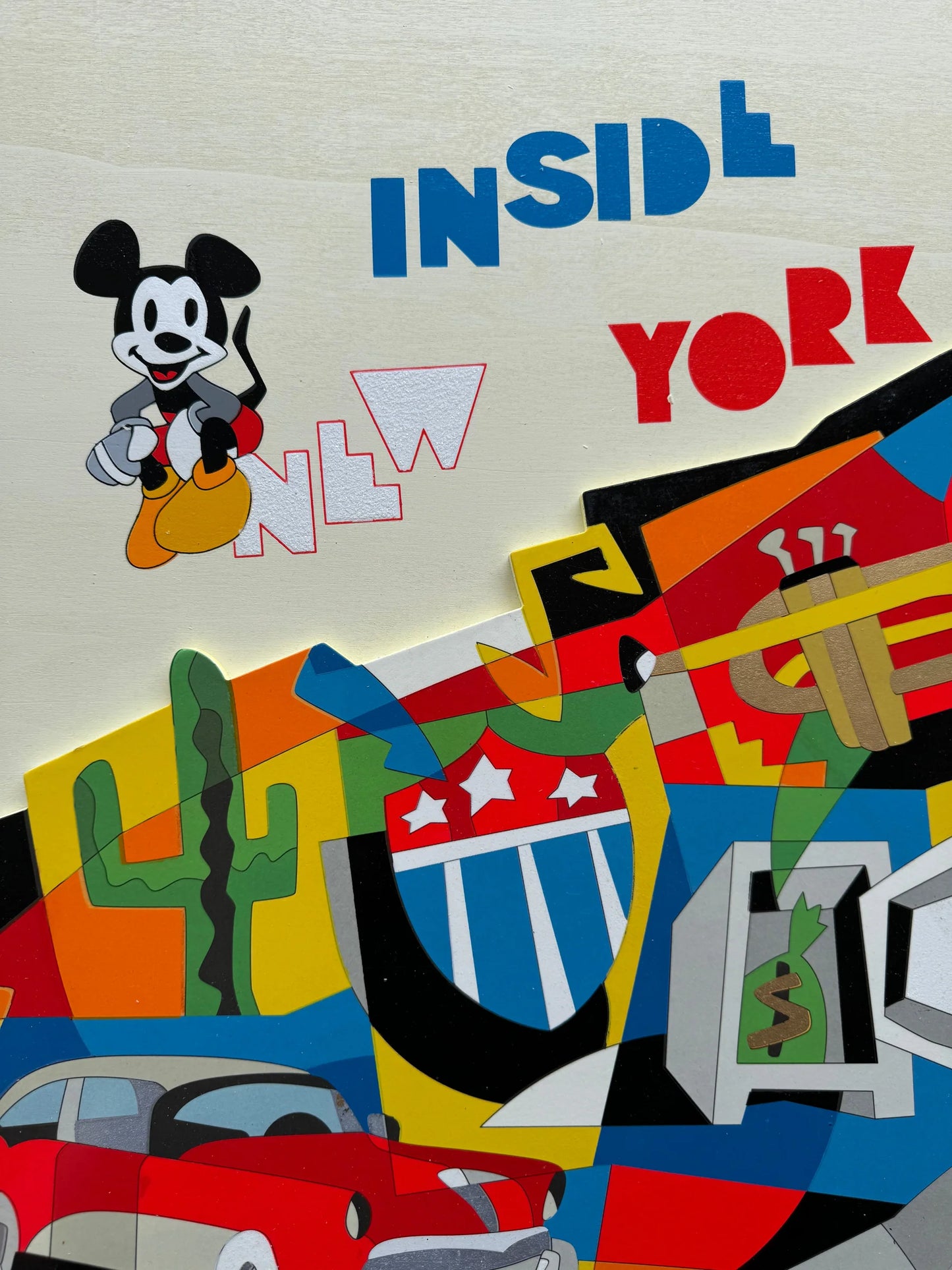 Ugo Nespolo - Inside New York