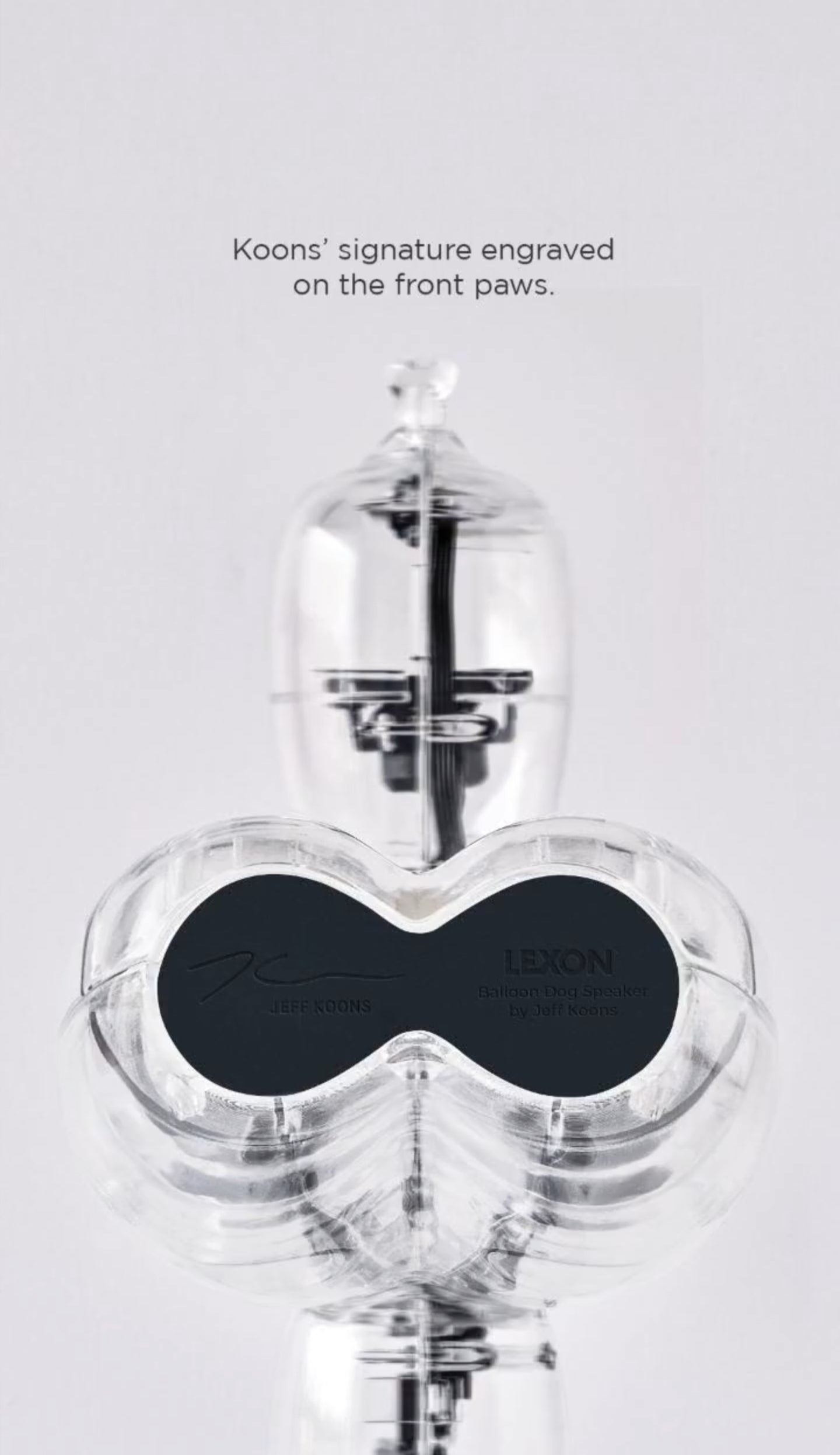 Jeff Koons  - Balloon Dog lamp