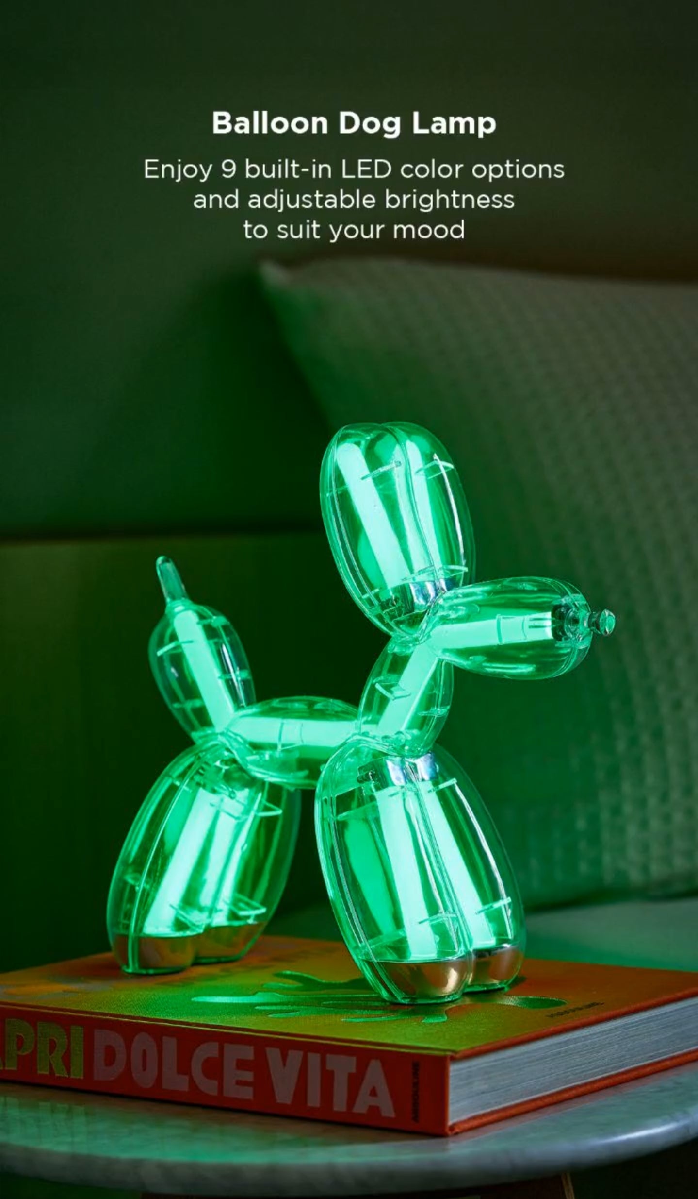 Jeff Koons  - Balloon Dog lamp