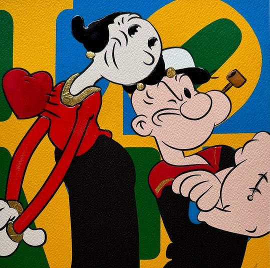 Sergio Veglio - Popeye and Olivia