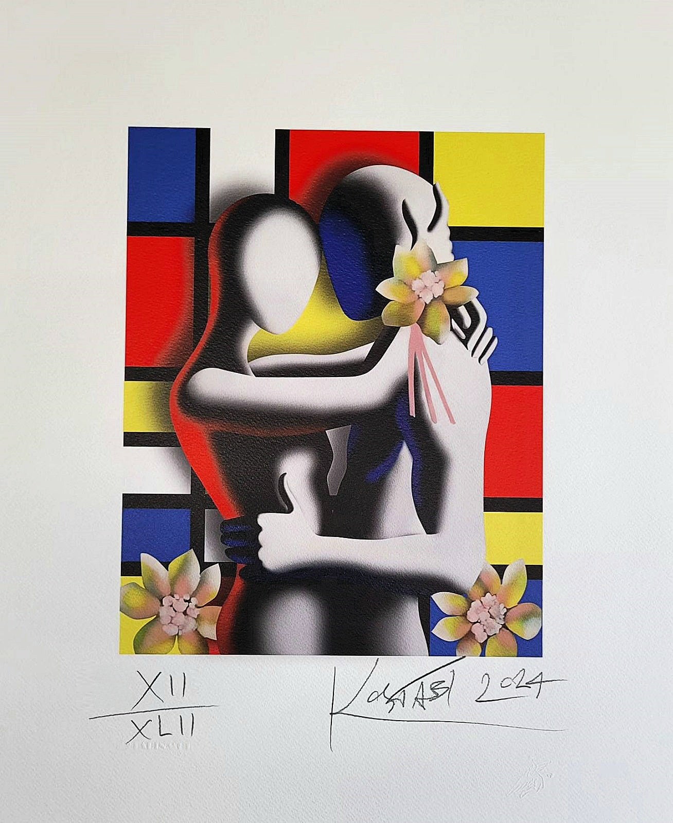 Mark Kostabi - Blossoming desire