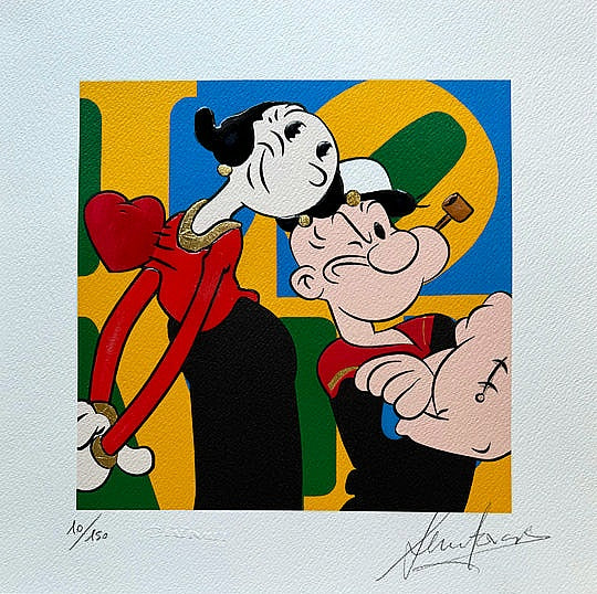 Sergio Veglio - Popeye and Olivia