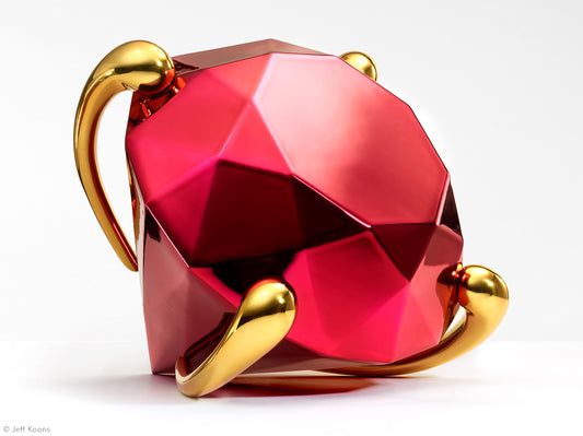 Jeff Koons - Diamond (Red)