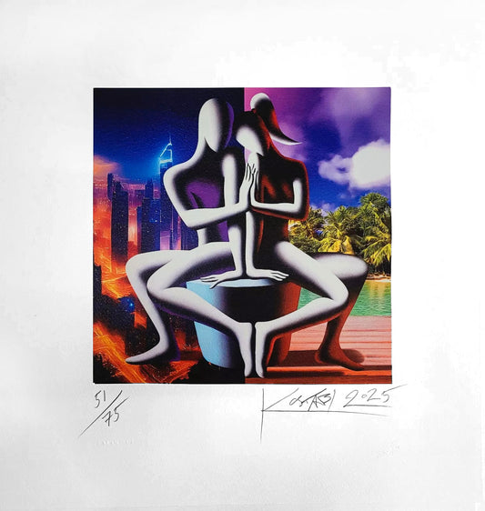 Mark Kostabi - Due mondi un destino