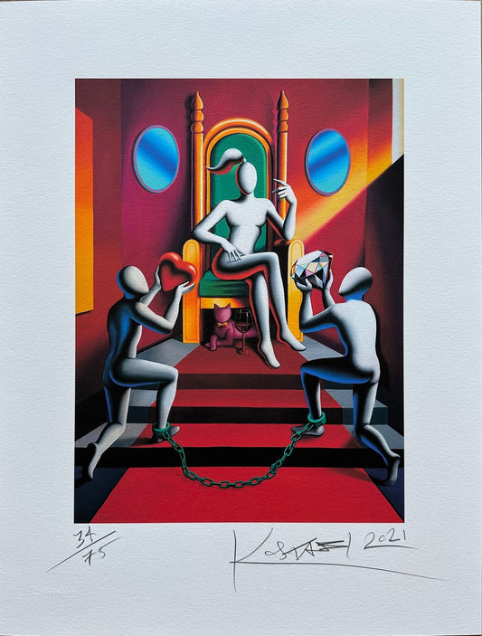 Mark Kostabi - Desire and persuasion