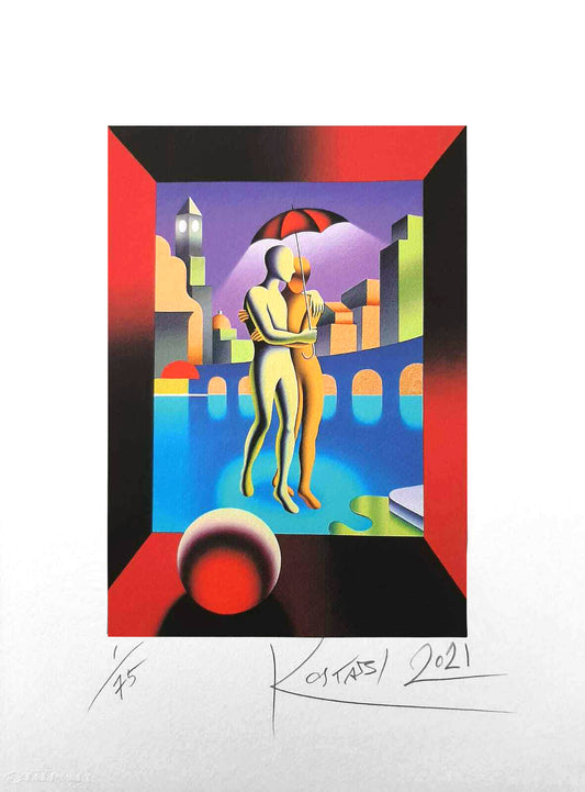 Mark Kostabi - Divine protection