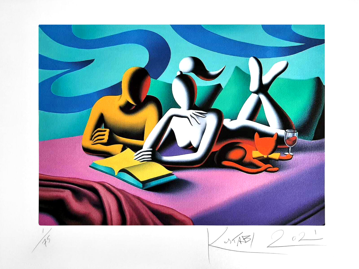 Mark Kostabi - Domestic bliss